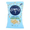 Simply 7 - Chips Quinoa Sour Cream & Onion - Case of 8-3.5 OZ