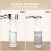 High Pressure Filtered Shower Head Handheld With ON OFF Switch, 3 Spray Setting Modes Without Hose