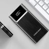 20800mAh Power Bank 76.96W External Battery Pack 3.1A Dual USB Charge Ports w/ LCD Display Flashlight Travel