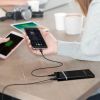 20800mAh Power Bank 76.96W External Battery Pack 3.1A Dual USB Charge Ports w/ LCD Display Flashlight Travel