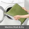 Memory Foam Toilet Bath Mat U-Shaped, Commode Contour Rug, Soft and Comfortable, Super Water Absorption, Non-Slip, Thick, Machine Wash and Easier to D