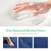 Small Memory Foam Bathroom Mats  Non Slip 0.7" Extra Thick Super Absorbent Bath Rugs Carpet Super Cozy Quick Dry Machine Wash