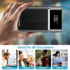 20800mAh Power Bank 76.96W External Battery Pack 3.1A Dual USB Charge Ports w/ LCD Display Flashlight Travel
