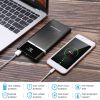 20800mAh Power Bank 76.96W External Battery Pack 3.1A Dual USB Charge Ports w/ LCD Display Flashlight Travel
